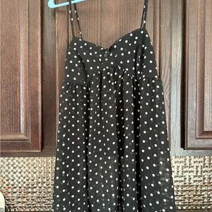 Black Polka Dot Dress